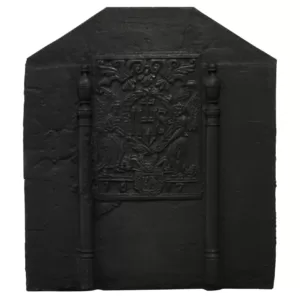 17e Eeuwse Antieke Haardplaat