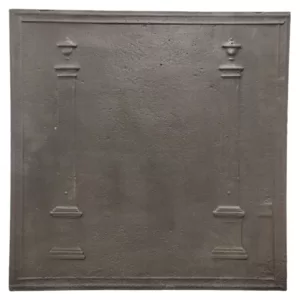 Antieke 19e Eeuwse Haardplaat