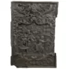 Prachtige Decoratieve Antieke Haardplaat