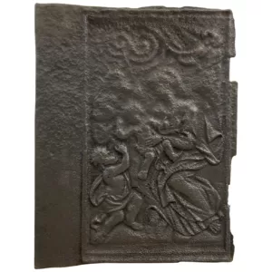 Antieke 18e Eeuwse Haardplaat