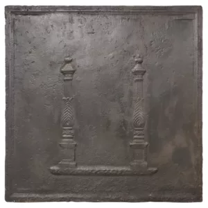 Antieke 19e Eeuwse Haardplaat