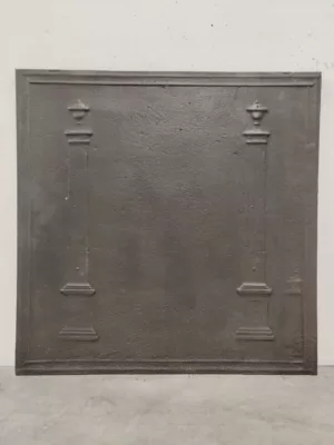 Antieke 19e Eeuwse Haardplaat