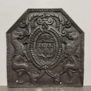 Antieke 18e Eeuwse Haardplaat