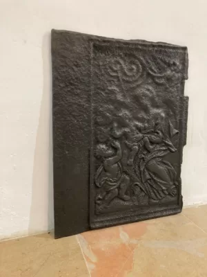 Antieke 18e Eeuwse Haardplaat