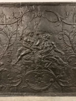 19e Eeuwse Louis XV Haardplaat