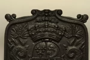 Antieke 19e Eeuwse Haardplaat