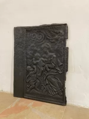 Antieke 18e Eeuwse Haardplaat