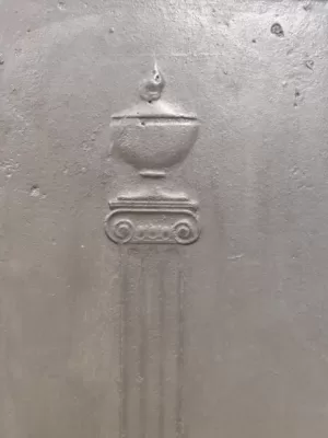 Antieke Haardplaat Uit Frankrijk