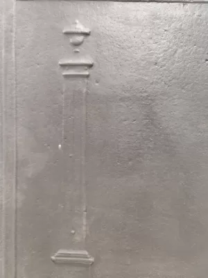 Antieke 19e Eeuwse Haardplaat