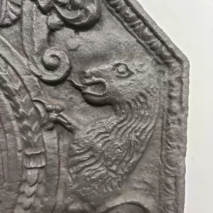 Antieke 18e Eeuwse Haardplaat