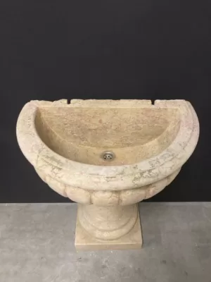 Antique Marble Wall Fountain