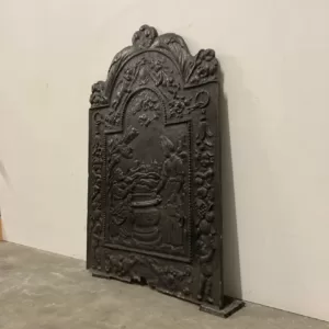 Grote Antieke Franse Haardplaat