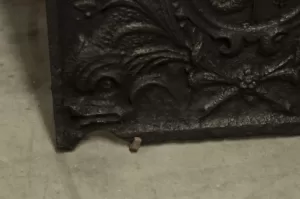 Antieke 19e Eeuwse Haardplaat