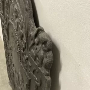 Grote Antieke Franse Haardplaat