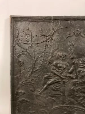 19e Eeuwse Louis XV Haardplaat