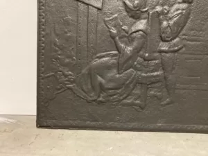 Kleine 19e Eeuwse Haardplaat