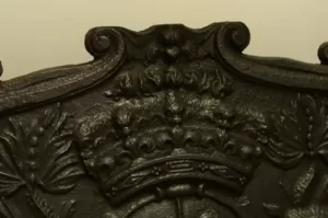 Antieke 19e Eeuwse Haardplaat