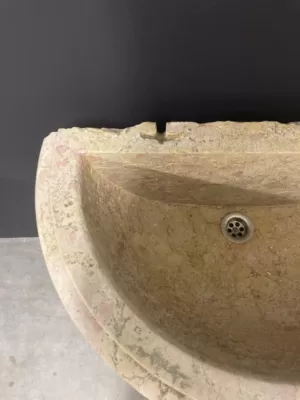 Antique Marble Wall Fountain