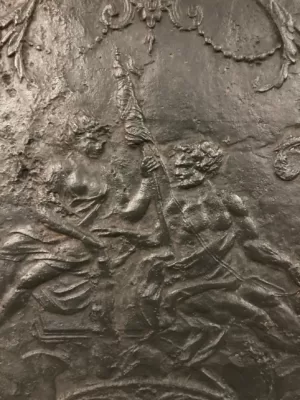 19e Eeuwse Louis XV Haardplaat