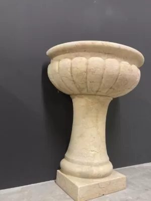 Antique Marble Wall Fountain