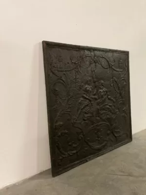 19e Eeuwse Louis XV Haardplaat