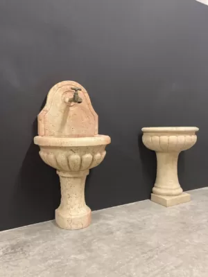 Antique Marble Wall Fountain