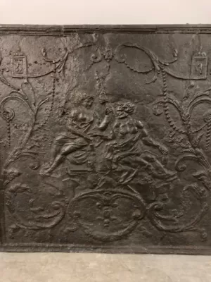 19e Eeuwse Louis XV Haardplaat