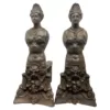 Set of Decorative Mermaid Andirons