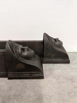 Antique Andirons / Fire Dogs, Township of Hayange