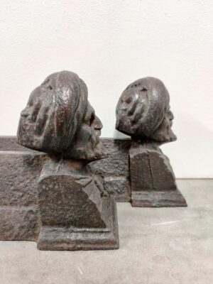 Andirons / Fire Dogs, Man with a Turban
