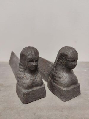 Andirons / Fire Dogs, Sphinx