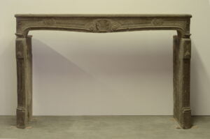 Antieke Franse Lavastenen Schouw