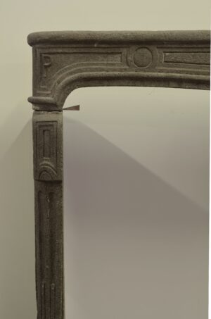 Antieke Franse Lavastenen Schouw