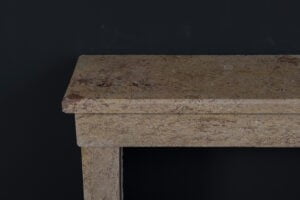 Kleine Strakke Kalkstenen Schouw