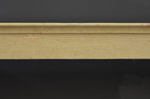 Antieke Gebogen Kalkstenen Schouw