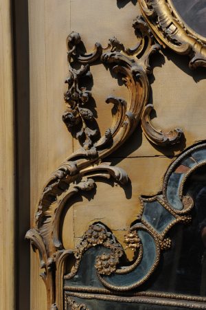 Antieke Hollandse Rococo Schouw