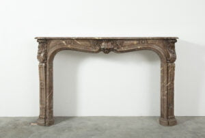 Grote Antieke Marmeren Schouw