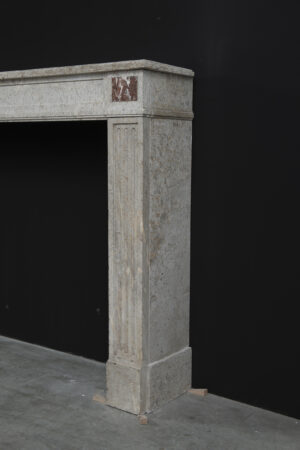 Antieke Marmeren Franse Schouw