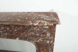 Antieke Rode Louis XV Schouw