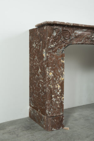 Antieke Rode Louis XV Schouw