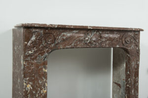 Antieke Rode Louis XV Schouw