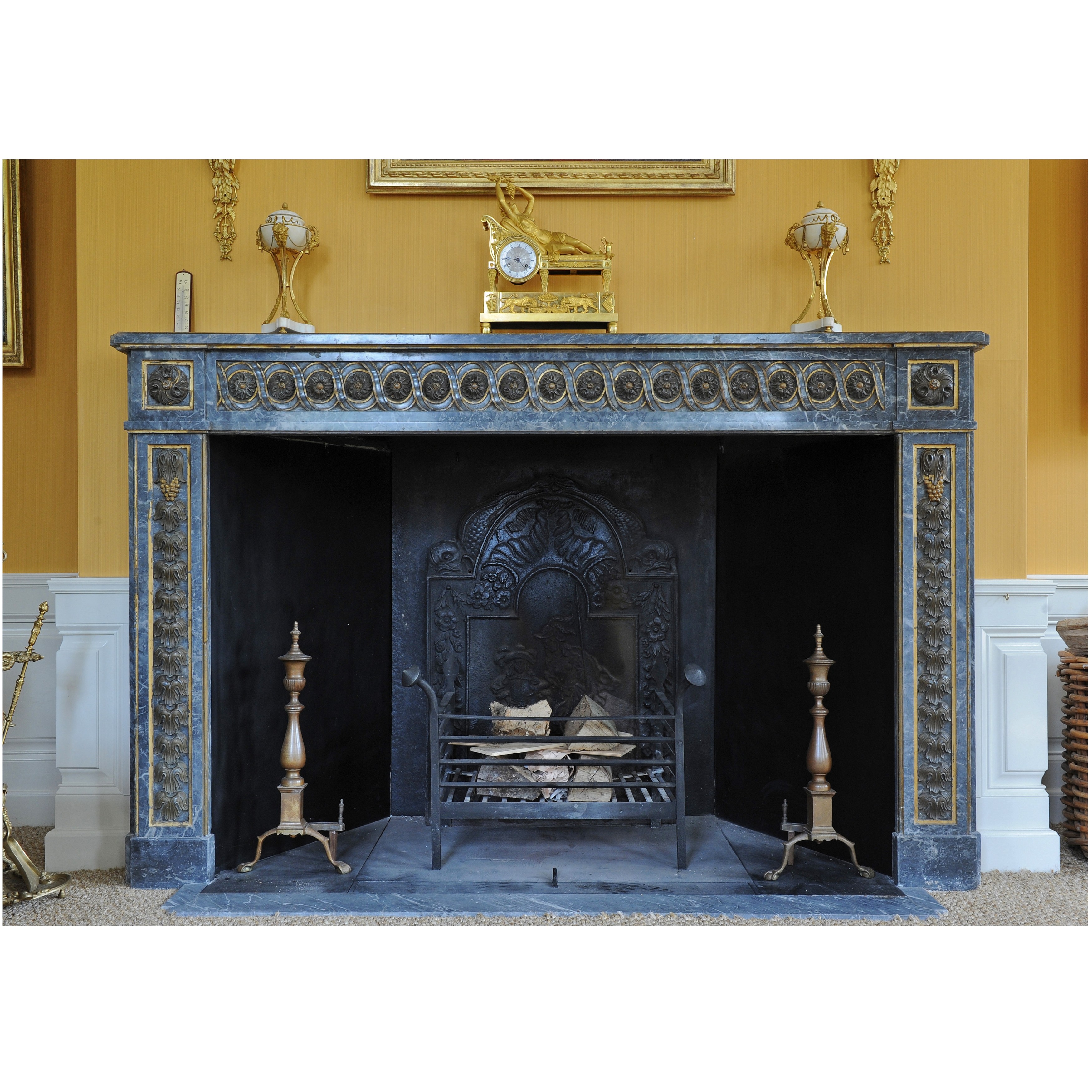 Indrukwekkende Hollandse Louis XVI schouw