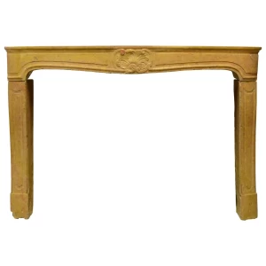 Geel Marmerstenen Louis XV Schouw