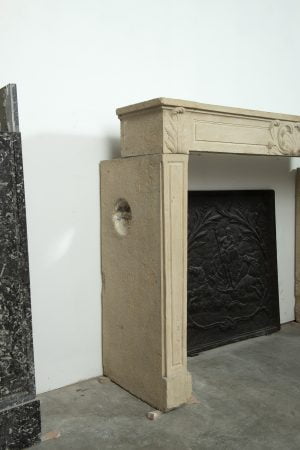 Kalkstenen Louis XVI Schouw