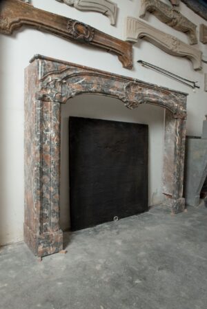 Monumentale Hollandse Marmeren Schouw