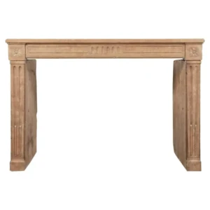 Franse Louis XVI Kalkstenen Schouw