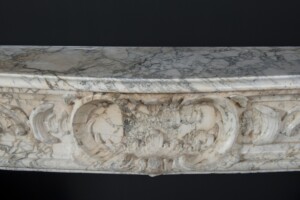Dutch Louis XV Fireplace Mantel, 18th Century
