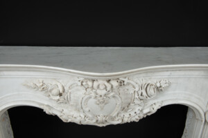 Marmeren Hollandse Louis XV schouw