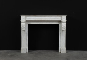 Wit Marmeren Franse Console Schouw