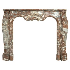 Monumentale Rococo schouw